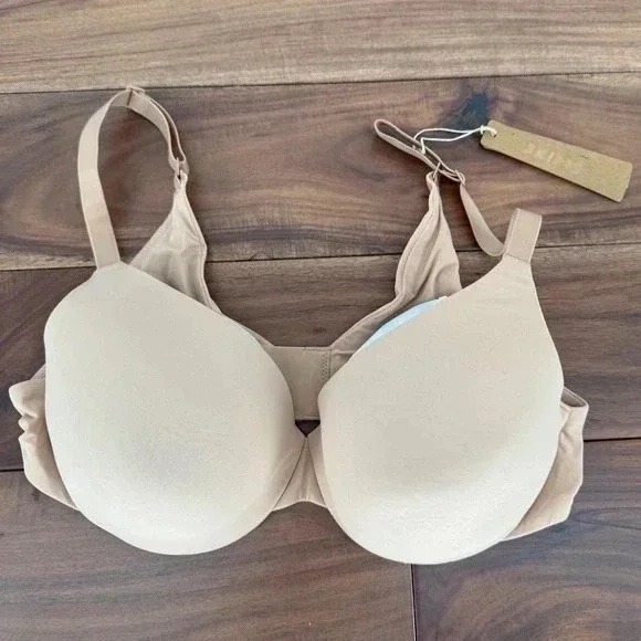 SKIMS Smoothing Intimates Full Coverage Lightly Lined Bra Clay 32C - Picture 2 of 8